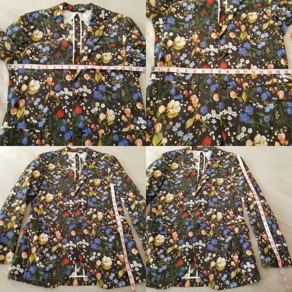 ⭐2X HOST PICK⭐ R13 Summer Floral Cotton Blazer Liberty of London - Picture 16 of 16